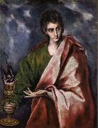 St John the Evanglist El Greco